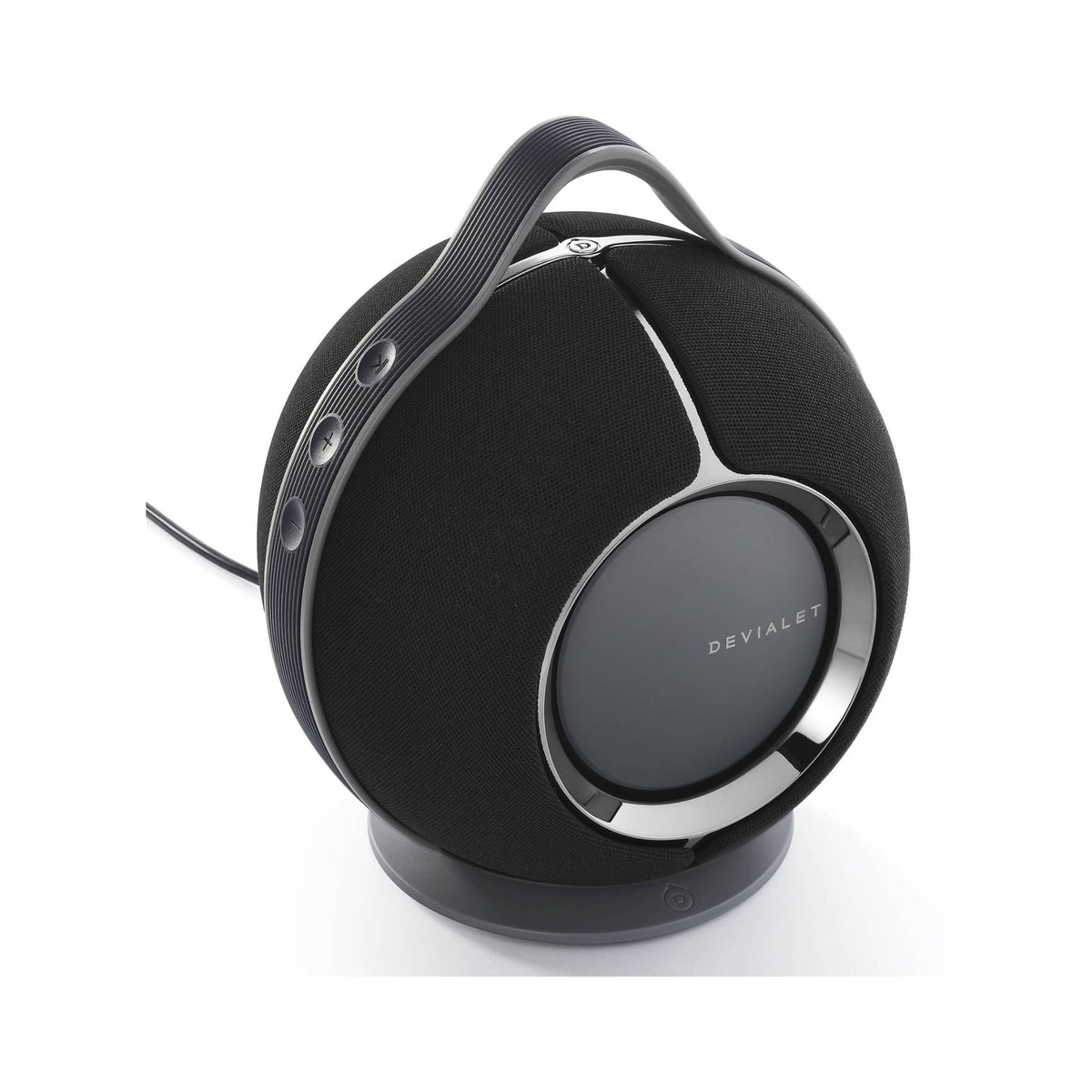 Devialet Mania with Charging Station - Wireless Speaker - Deep Black - Auratech LLC #color_deep black