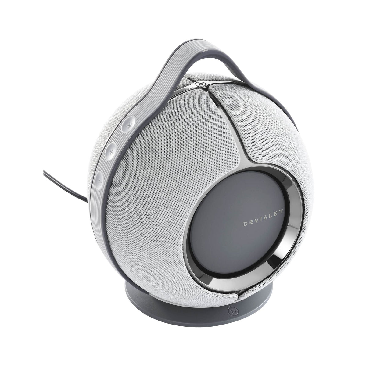 Devialet Mania with Charging Station - Wireless Speaker - Light Grey - Auratech LLC #color_light grey