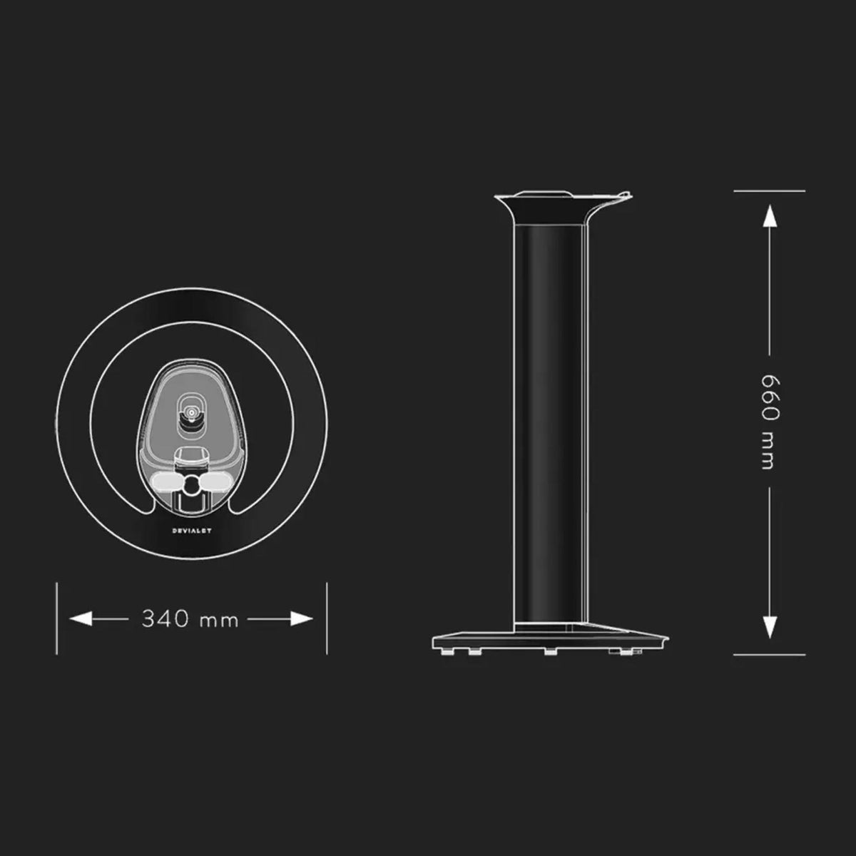 Devialet Tree Phantom I - Speaker Stand - Auratech LLC