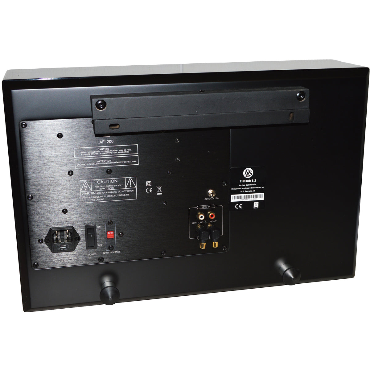 DLS Flatsub Stereo-One - Subwoofer - Black - Auratech LLC #color_black