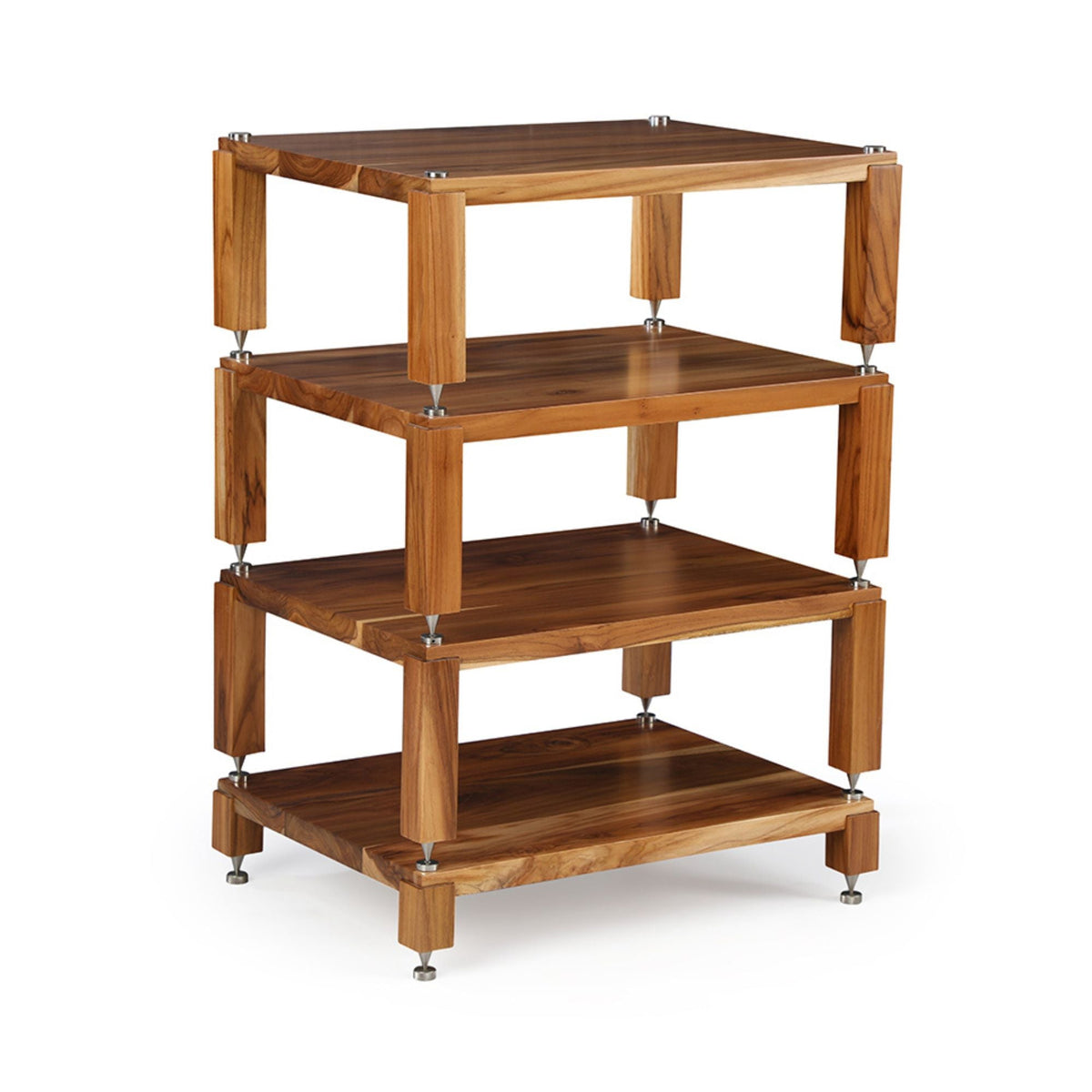Esthetica Chorus - Audio Rack - Teak Wood - Auratech LLC #color_teak wood