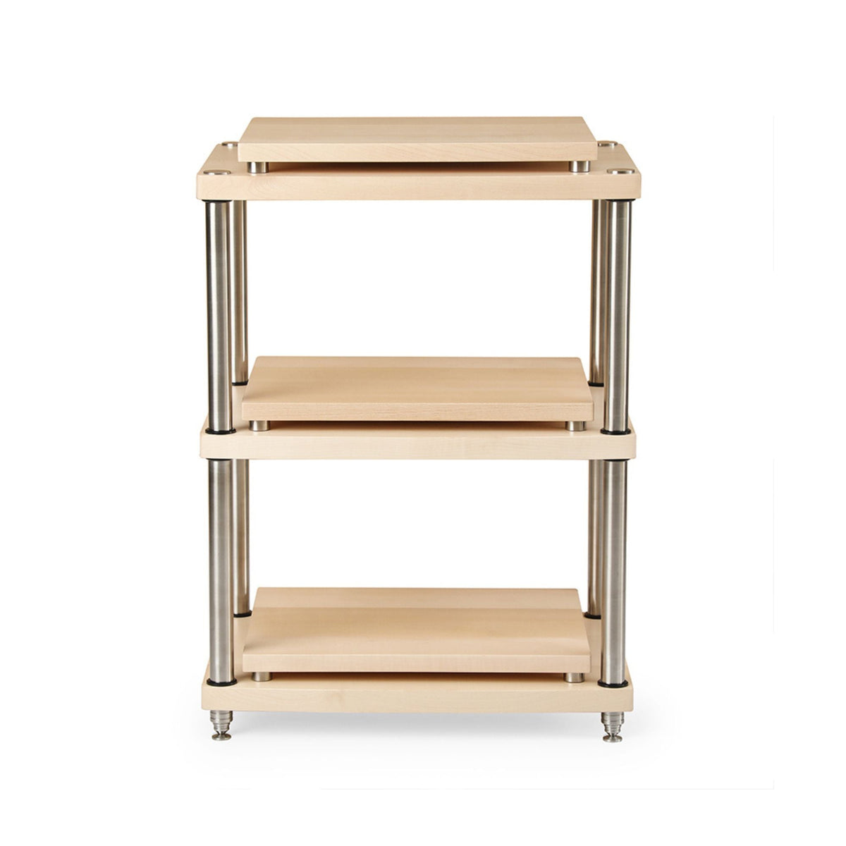Esthetica Octave - Audio Rack - White Ash Wood - Auratech LLC #color_white ash wood
