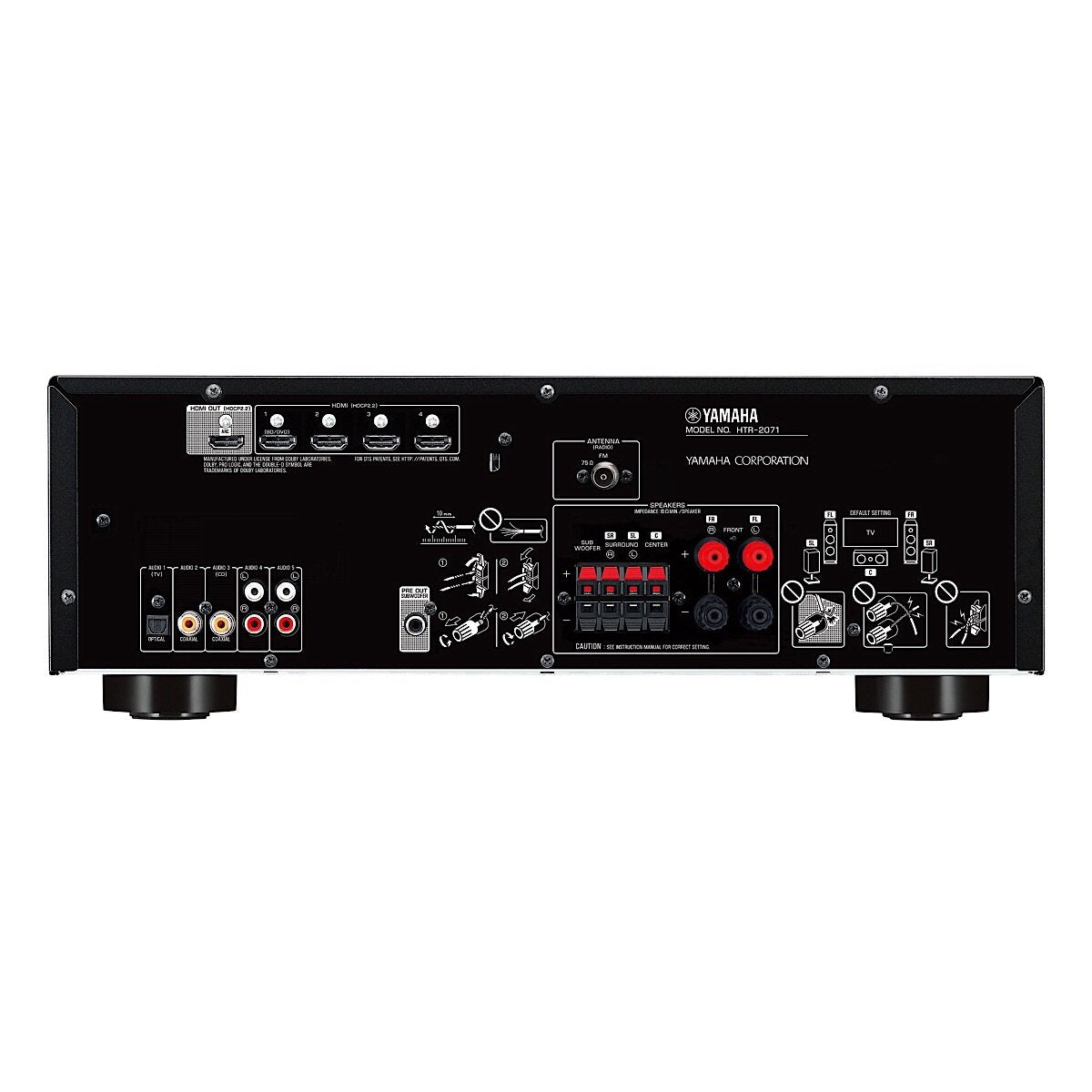 Yamaha YHT-1840 - Home Theatre System Yamaha YHT-1840 - Home Theatre System - Auratech LLC