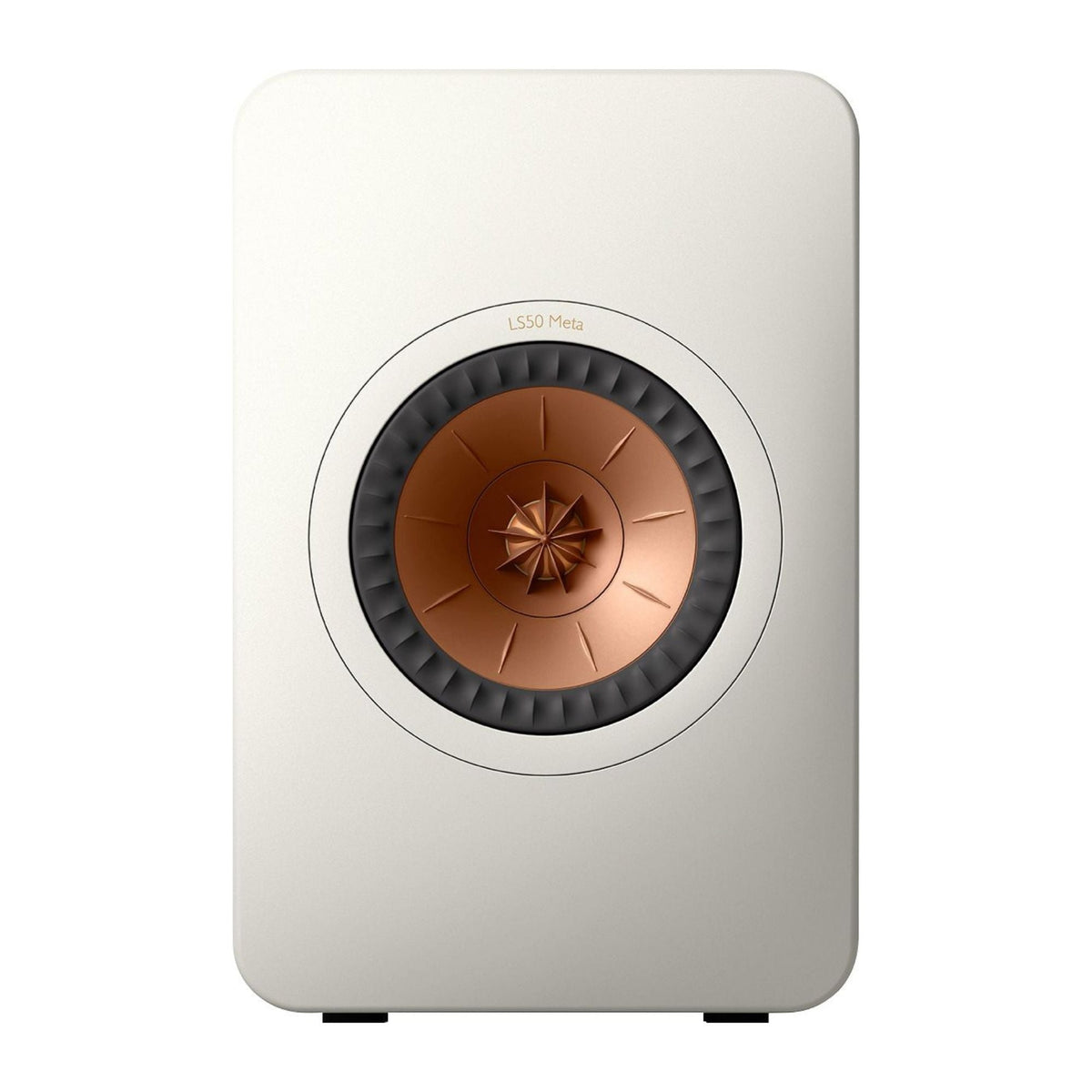 KEF LS50 Meta - Bookshelf Speaker - Pair - Mineral White - Auratech LLC #color_mineral white