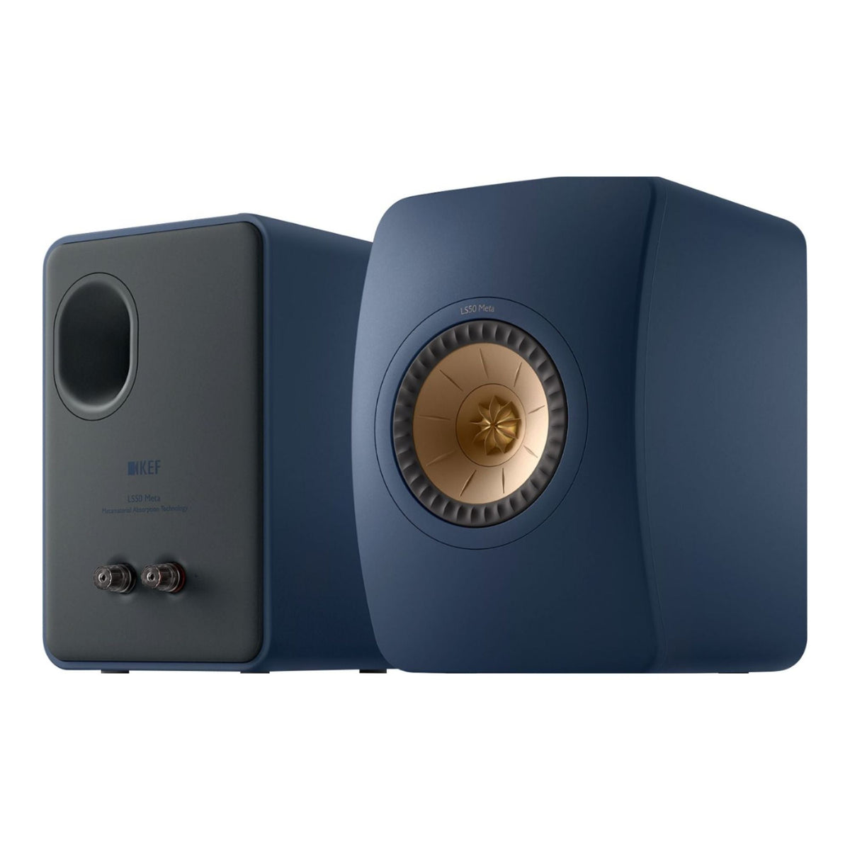 KEF LS50 Meta - Bookshelf Speaker - Pair - Royal Blue Special Edition - Auratech LLC #color_royal blue special edition