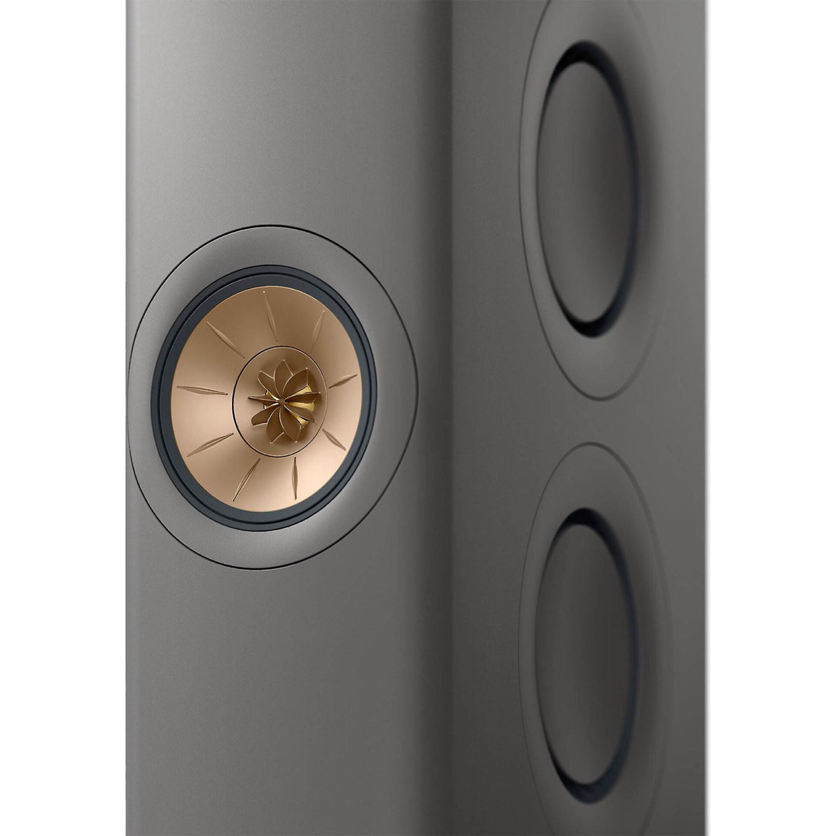 KEF LS60 Wireless - Floor Standing Speaker - Pair - Titanium Grey - Auratech LLC #color_titanium grey