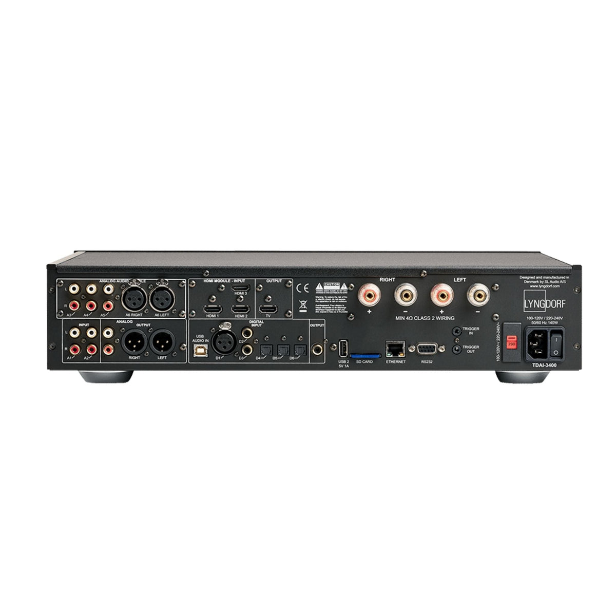 Lyngdorf TDAI-3400 - Integrated Amplifier - Auratech LLC