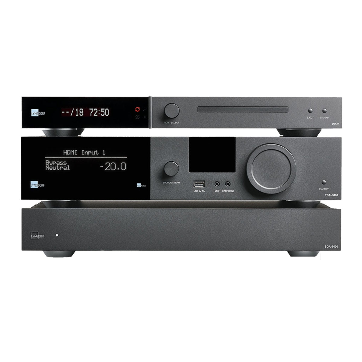 Lyngdorf TDAI-3400 - Integrated Amplifier - Auratech LLC