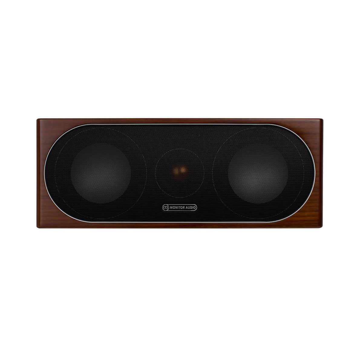 Monitor Audio Radius 200 - Centre Speaker - Piece - Walnut Real Wood Veneer - Auratech LLC #color_walnut real wood veneer