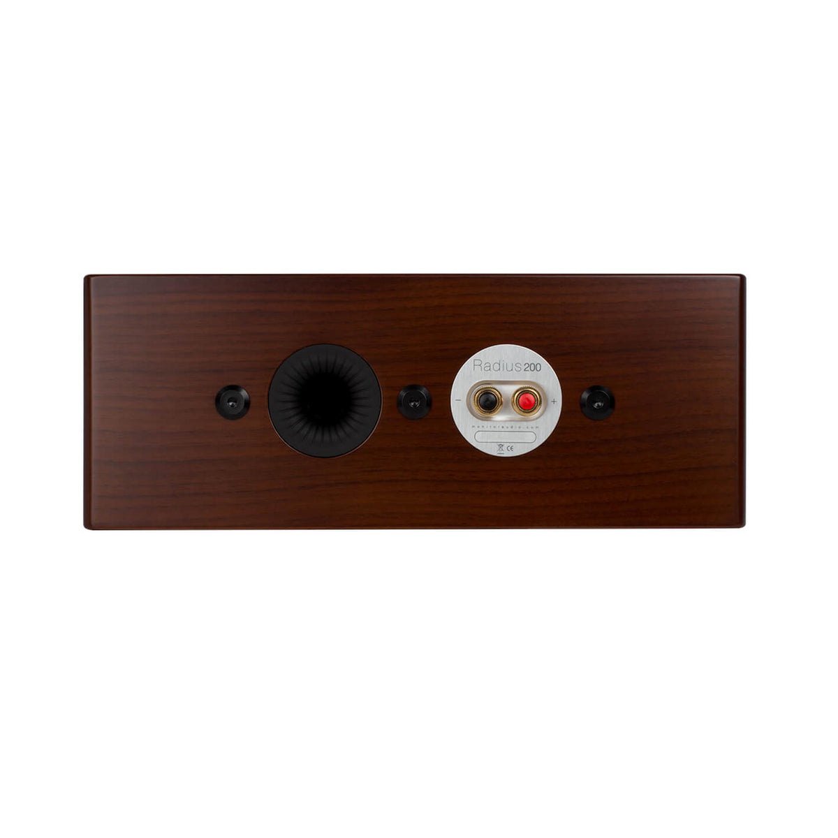 Monitor Audio Radius 200 - Centre Speaker - Piece - Walnut Real Wood Veneer - Auratech LLC #color_walnut real wood veneer