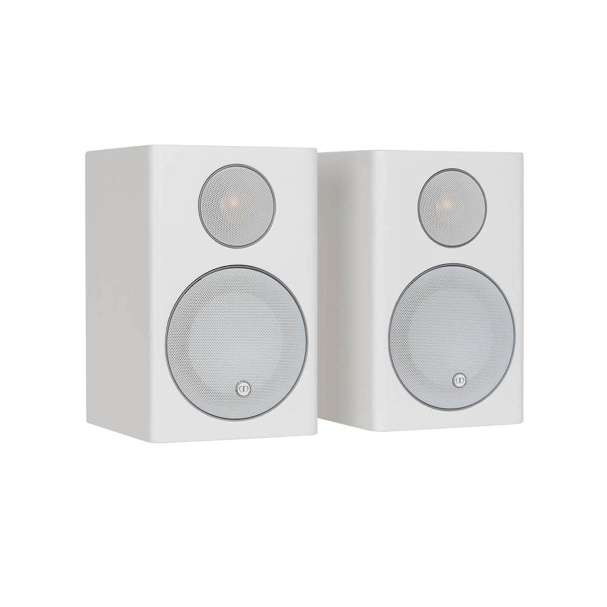 Monitor Audio Radius 90 - Bookshelf Speaker - Pair - Satin White - Auratech LLC #color_satin white