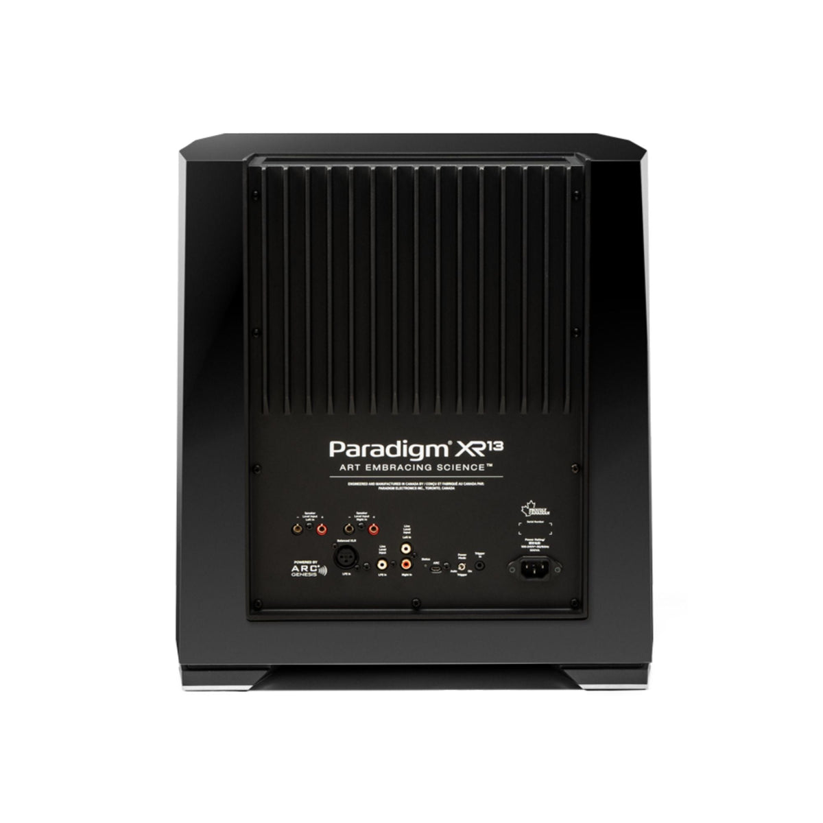 Paradigm XR 13 - Subwoofer - Piano Black - Auratech LLC #color_piano black