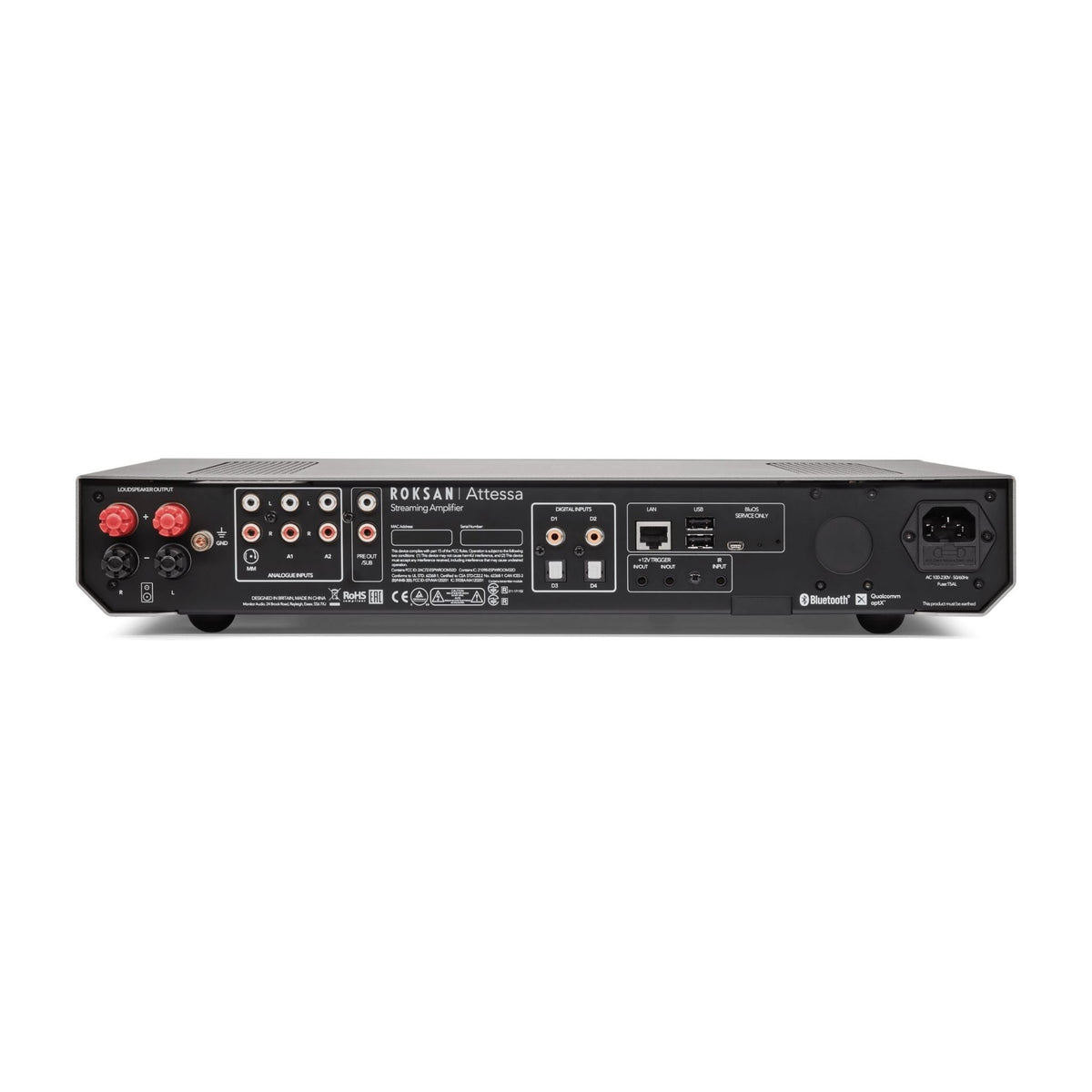 Roksan Attessa Streaming - Integrated Amplifier - Auratech LLC