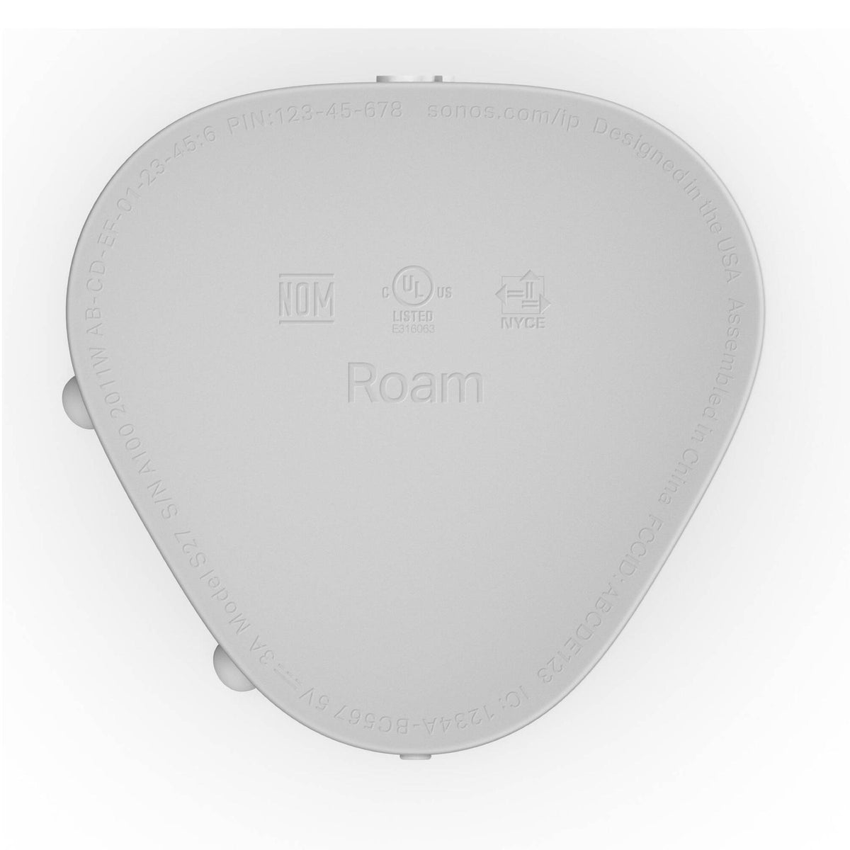 Sonos Roam 2 - Wireless Speaker - Lunar White - Auratech LLC #color_lunar white