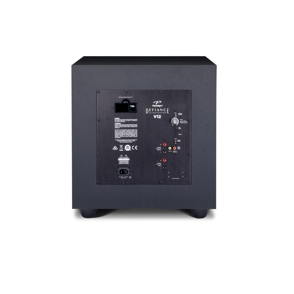 Paradigm Defiance V12 - Active Subwoofer Paradigm Defiance V12, Paradigm, Subwoofer - AVStore.in