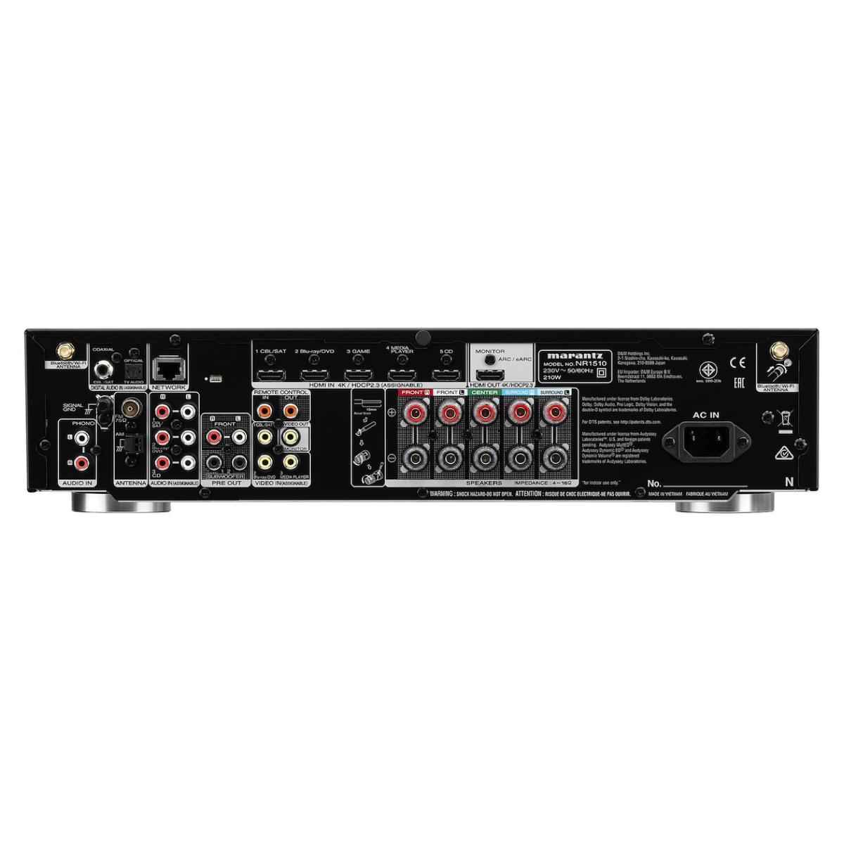 Marantz NR1510 - 5.2 Channel AV Receiver - Auratech LLC