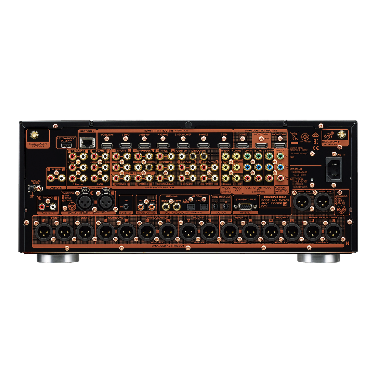 Marantz AV8805HA - 13.2 Channel Pre-Amplifier Marantz AV8805 - 13.2 Channel Pre-Amplifier - Auratech LLC