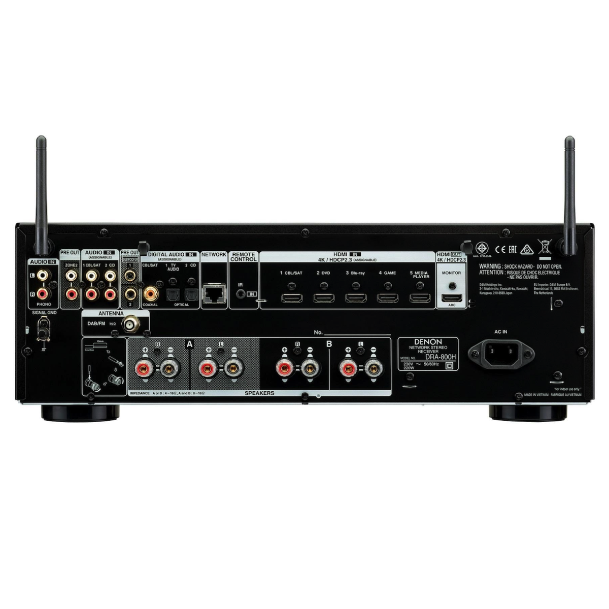 Denon DRA-800H - Stereo Network Receiver Denon DRA-800H - Stereo Network Receiver, Denon, Stereo Receiver - AVStore.in