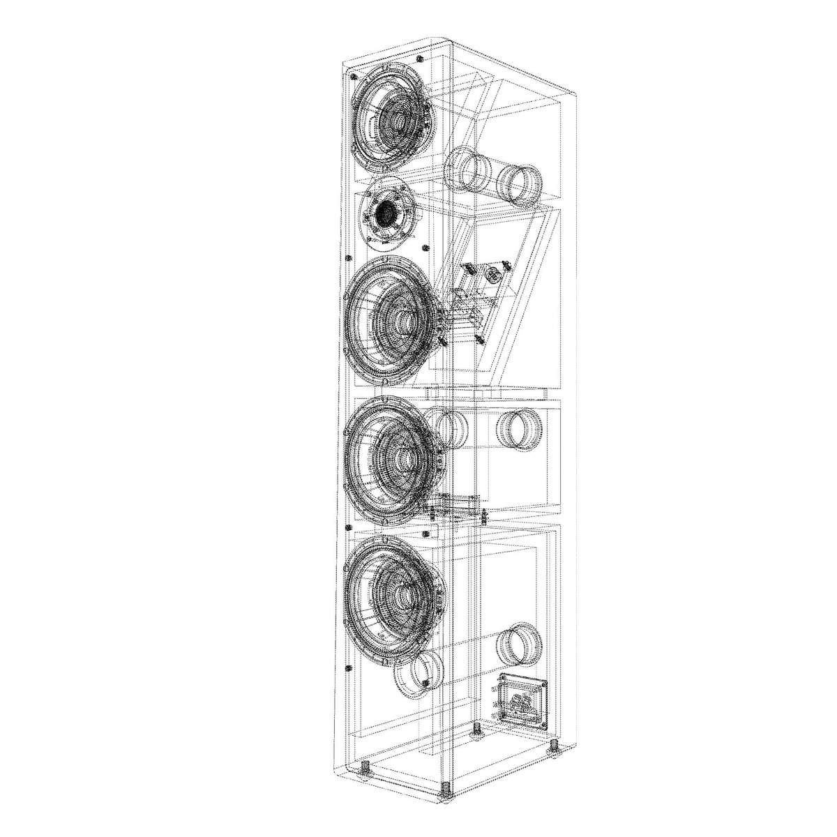 SVS Sound Prime Pinnacle - Floor Standing Speaker - Piece SVS Sound Prime Pinnacle - Floor Standing Speaker - Pair - AVStore