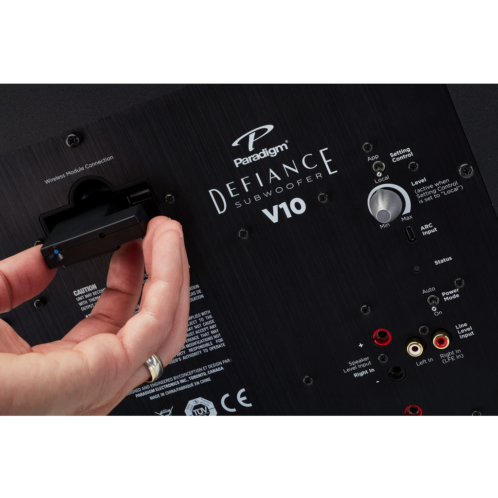 Paradigm Defiance V10 - Active Subwoofer Paradigm Defiance V10, Paradigm, Subwoofer - AVStore.in