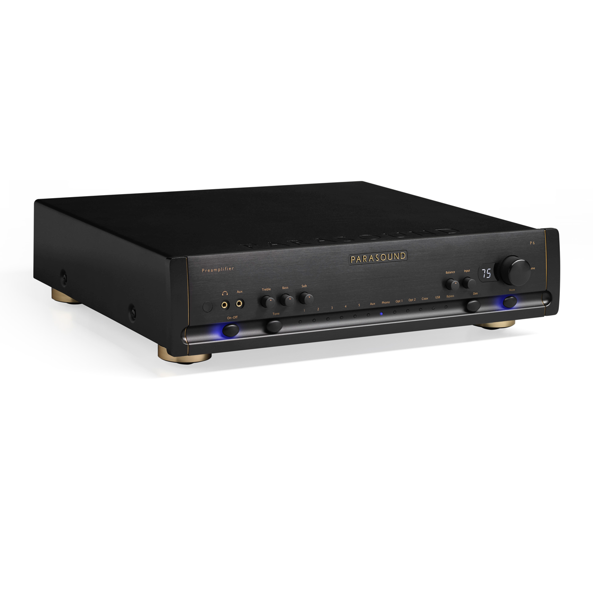 Parasound Halo P6 - 2 Channel Preamplifier Parasound Halo P6 - Auratech LLC