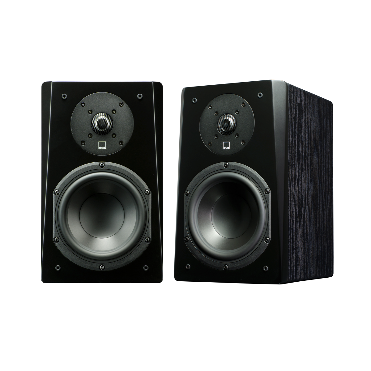 SVS Sound Prime Bookshelf Speaker - Black Ash - Pair SVS Sound Prime Bookshelf - Black Ash - Pair - AVStore