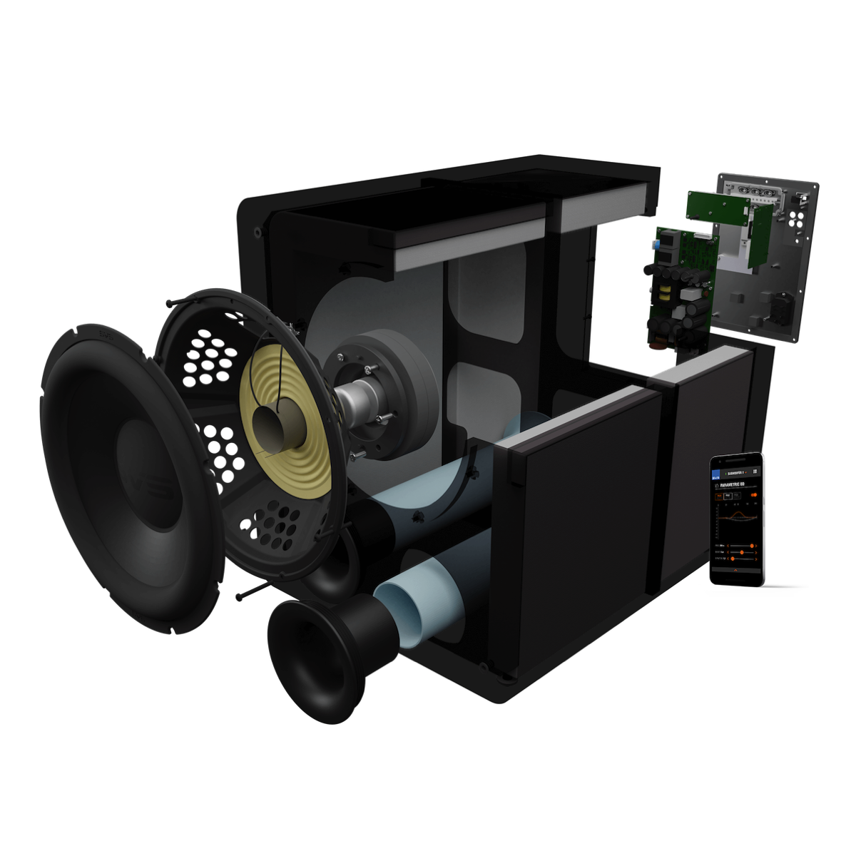 SVS Sound PB-2000 Pro - Subwoofer (Black Ash), SVS Sound, Subwoofer - AVStore.in