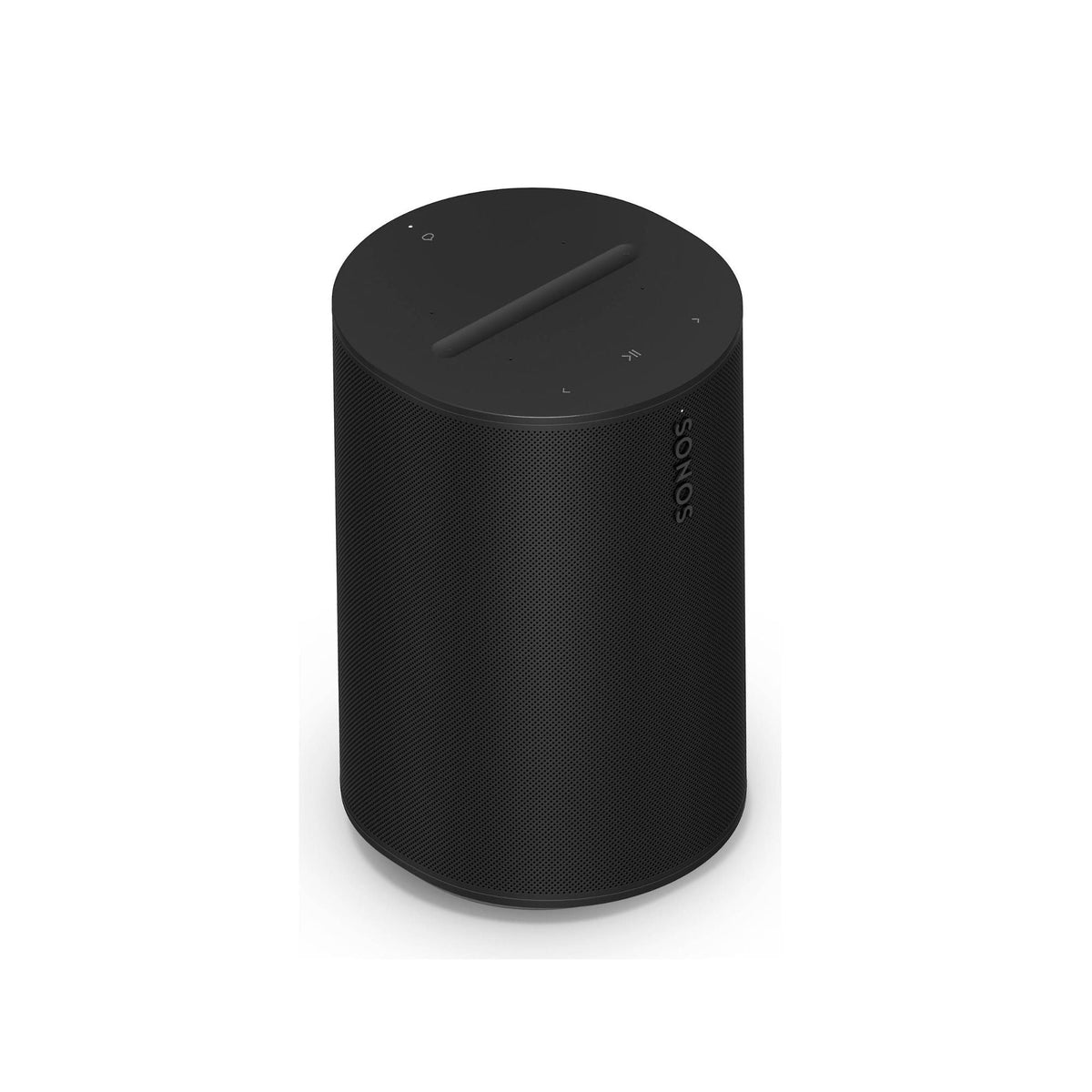 Sonos Era 100 - Wireless powered speaker - Front Top Angled View Black