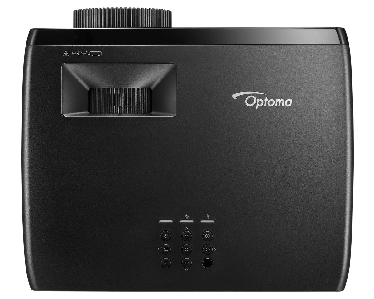 Optoma UHZ67 - Projector - Black - Top View - Auratech LLC #color_black
