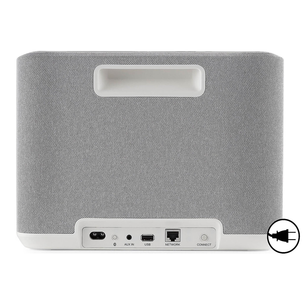 Denon Home 250 - Wireless Speaker, White, Back