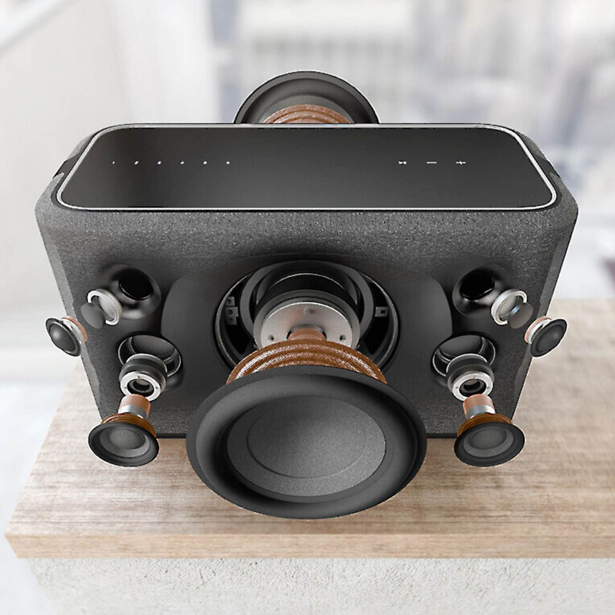 Denon Home 350 - Wireless Speaker, Black, Exploded