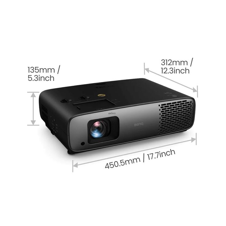 BenQ W4100i - 4K 3200lm Home Cinema Projector - Auratech LLC