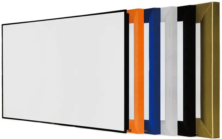 Aura Vision Fixed Frame Projection Screen for Home Theater - Auratech LLC