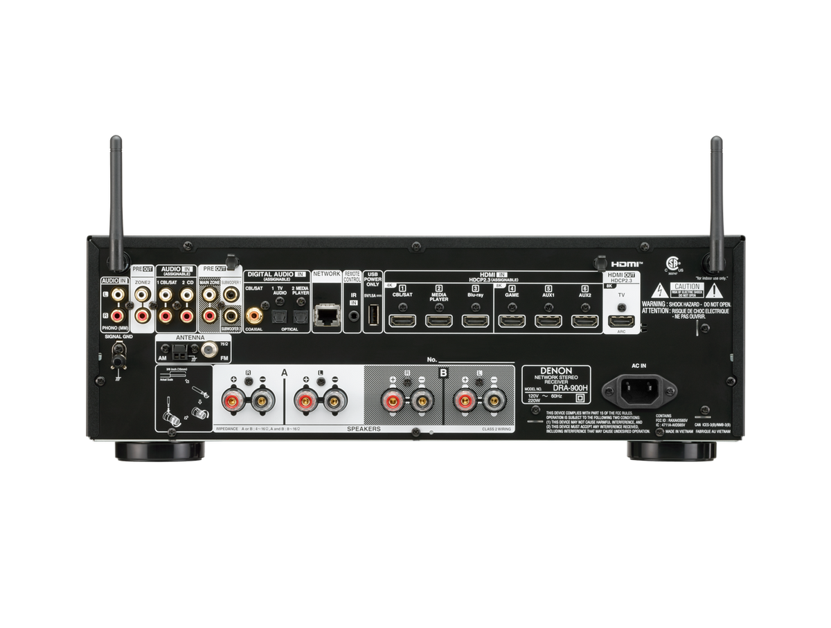 Denon DRA-900H - Stereo Network Receiver - Auratech LLC