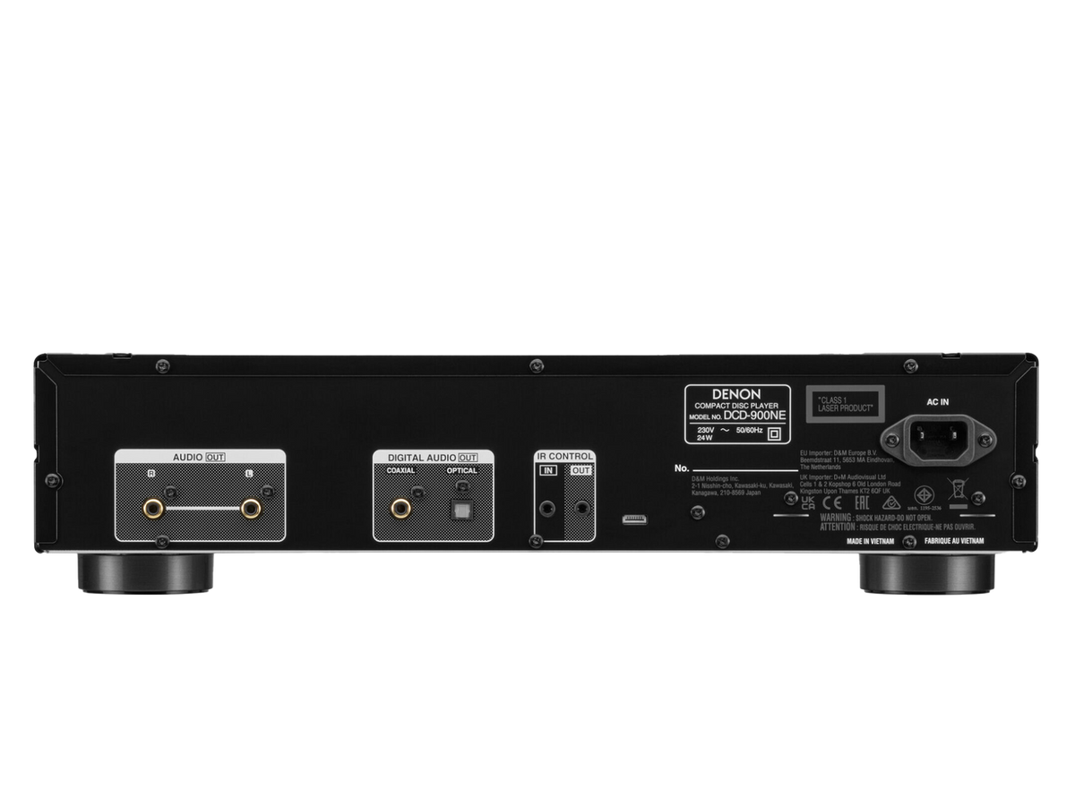 Denon DCD-900NE - CD Player - Back Panel - Auratech LLC