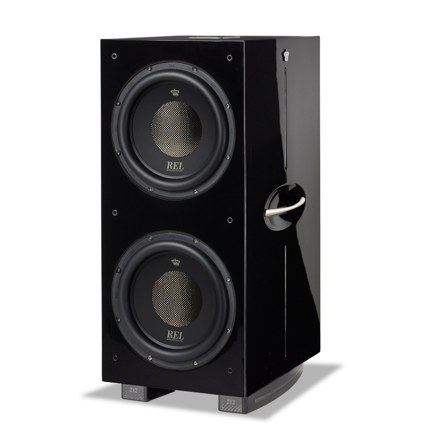 REL Acoustics 212 Black Label - Auratech LLC
