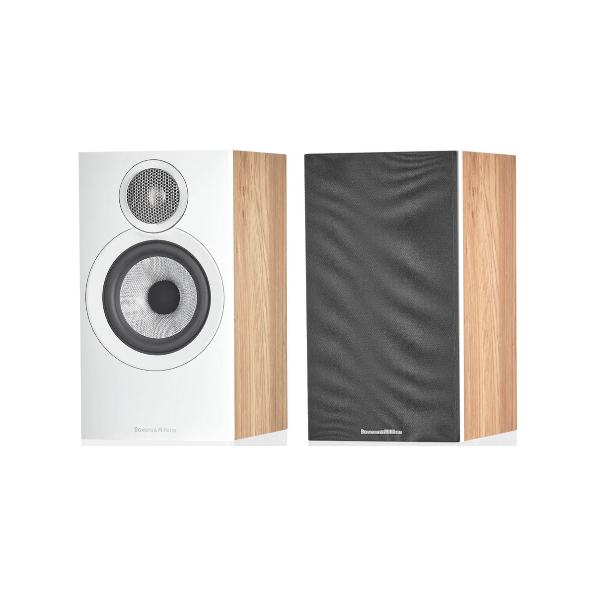 Bowers & Wilkins 607 S3 - Bookshelf Speaker - Pair - Oak - Auratech LLC #color_oak