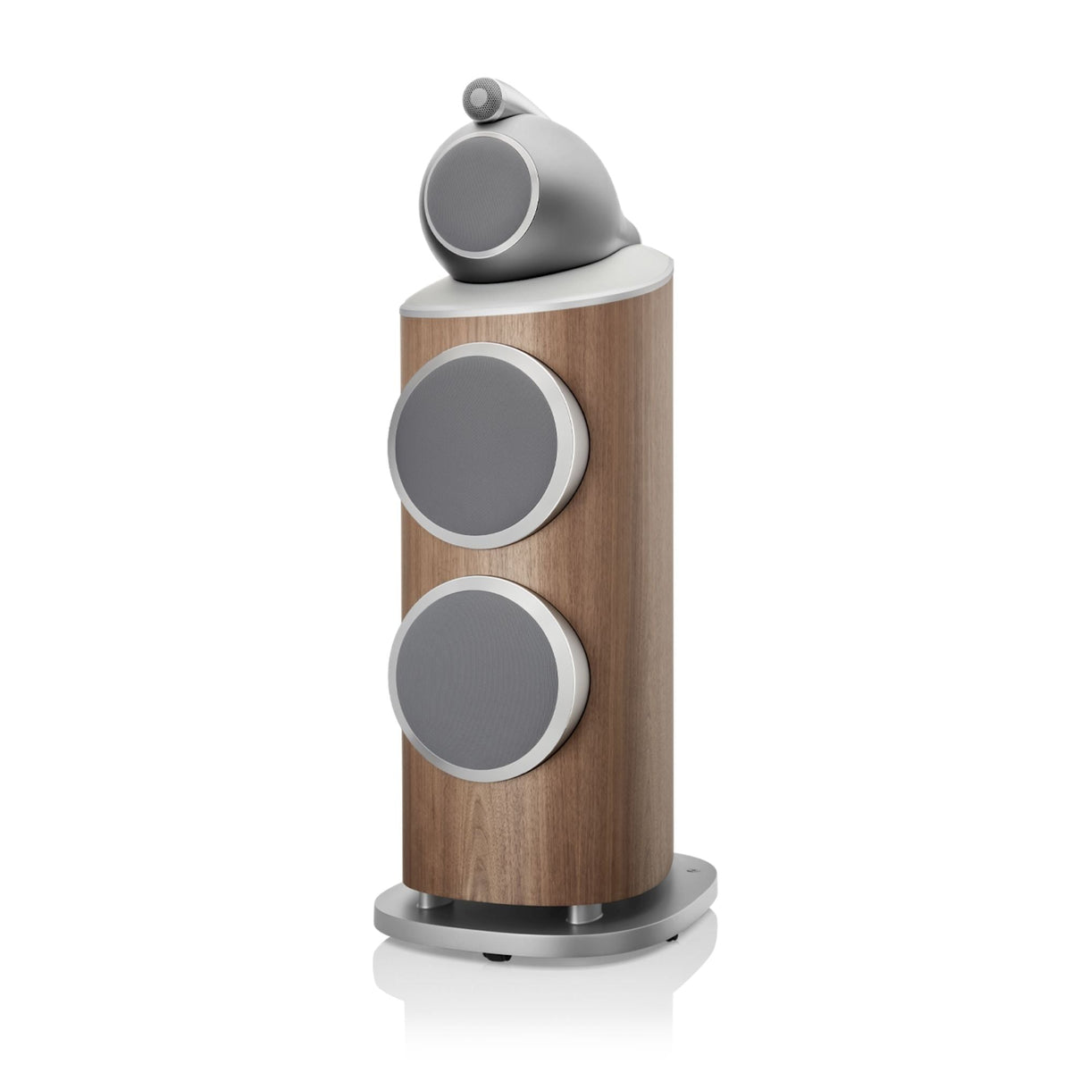 Bowers & Wilkins 801 D4 - Floor Standing Speaker - Pair - Satin Walnut - Auratech LLC #color_satin walnut