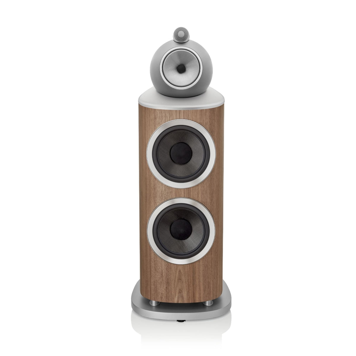 Bowers & Wilkins 801 D4 - Floor Standing Speaker - Pair - Satin Walnut - Auratech LLC #color_satin walnut