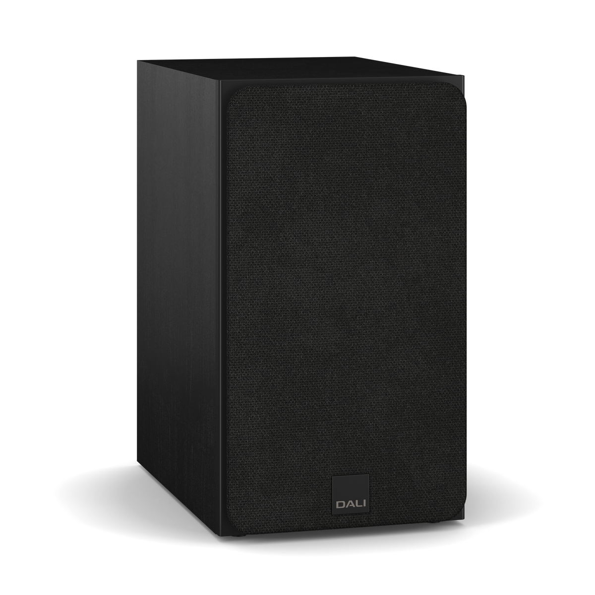 Dali Sonik 3 - Bookshelf Speaker - Pair - Black Ash - Grille View - Auratech LLC #color_black ash