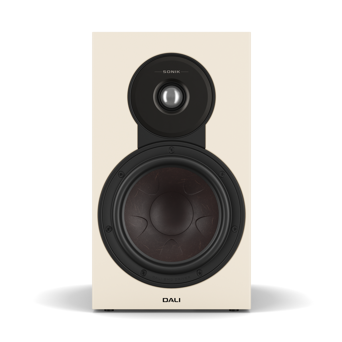 Dali Sonik 3 - Bookshelf Speaker - Pair - Natural Oak - Front View - Auratech LLC #color_natural oak