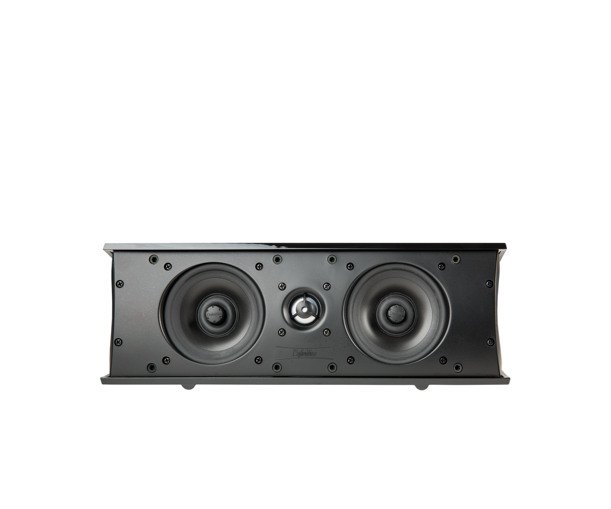 Definitive Technology ProCenter 1000 - Centre Speaker - Piece - Black - Front View - Auratech LLC #color_black
