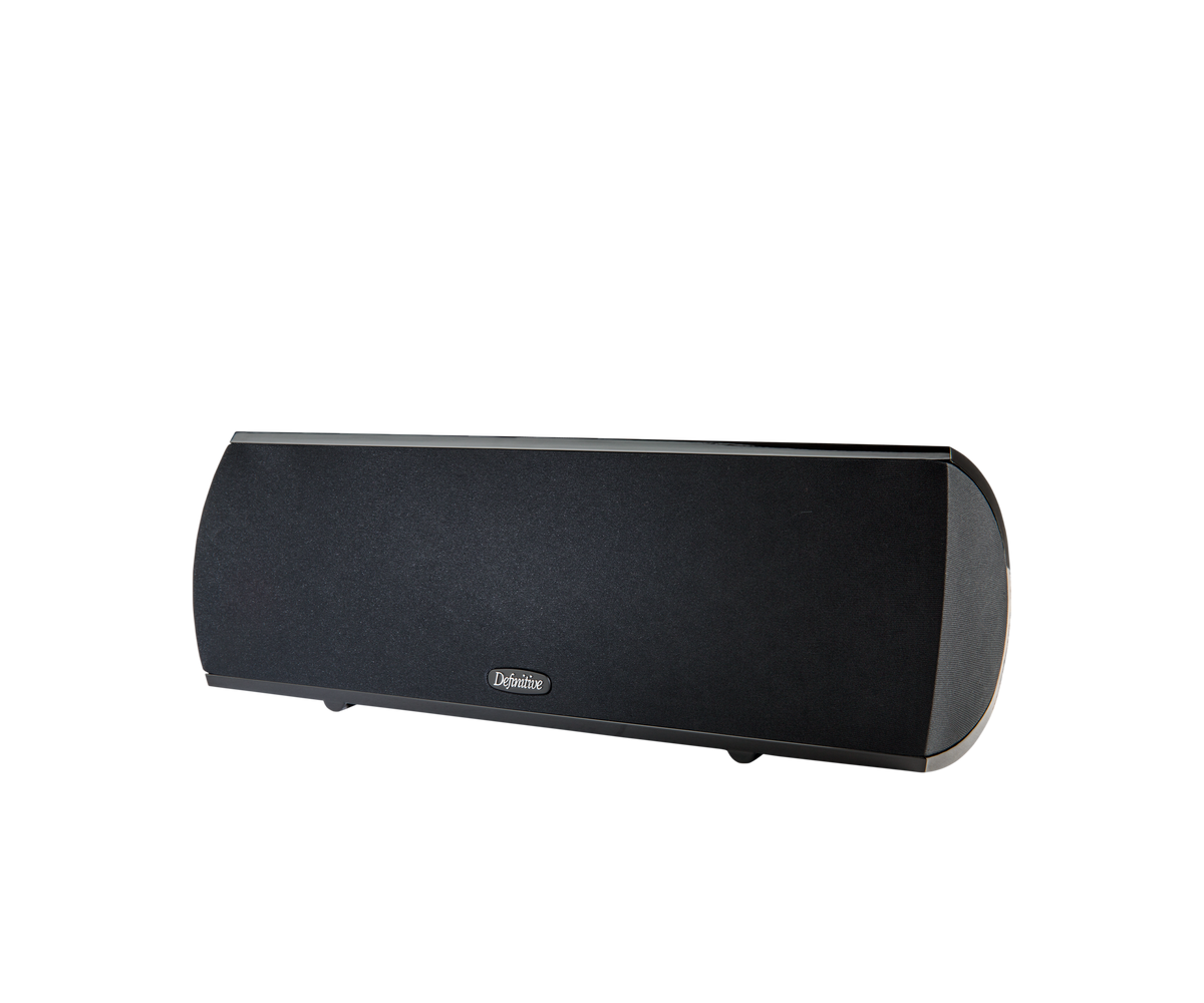 Definitive Technology ProCenter 1000 - Centre Speaker - Piece - Black - Grille View - Auratech LLC #color_black