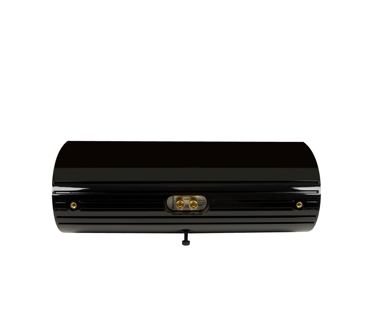 Definitive Technology ProCenter 2000 - Centre Speaker - Piece - Black - Back View - Auratech LLC #color_black