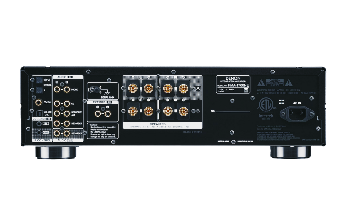 Denon PMA-1700NE - Integrated Amp with DAC - Auratech LLC