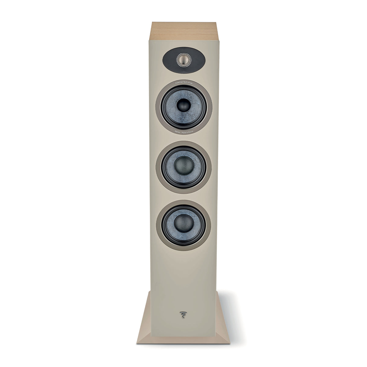Focal Theva N2 - Bookshelf Speaker - Pair - Light Wood - Front View - Auratech LLC #color_light wood