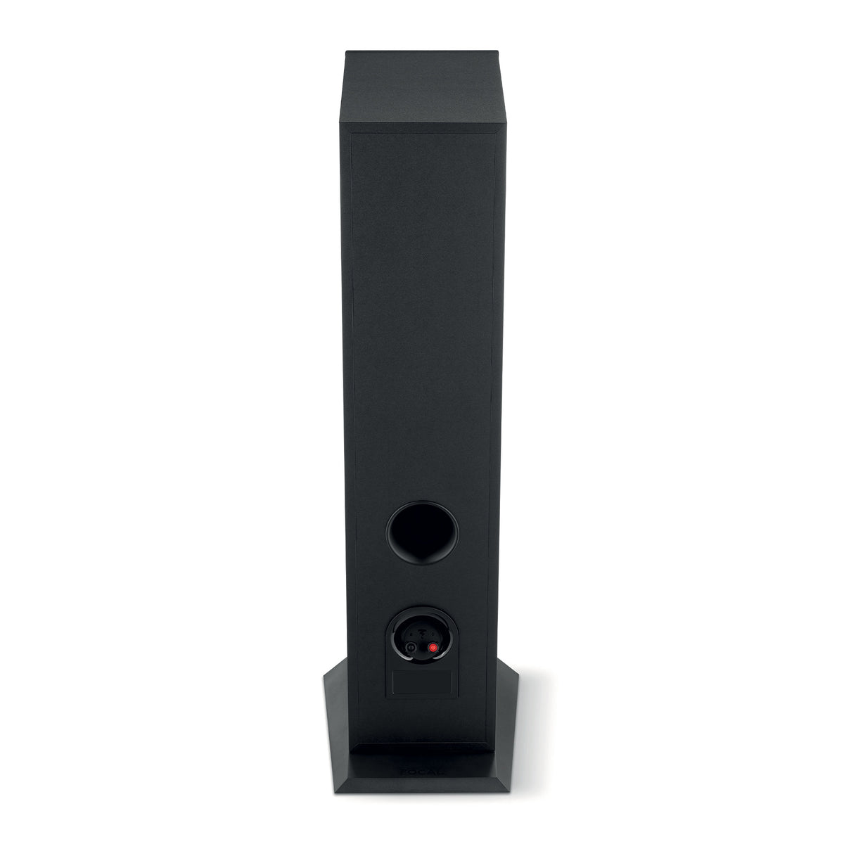Focal Theva N3 - Floor Standing Speaker - Pair - Black - Back View - Auratech LLC #color_black