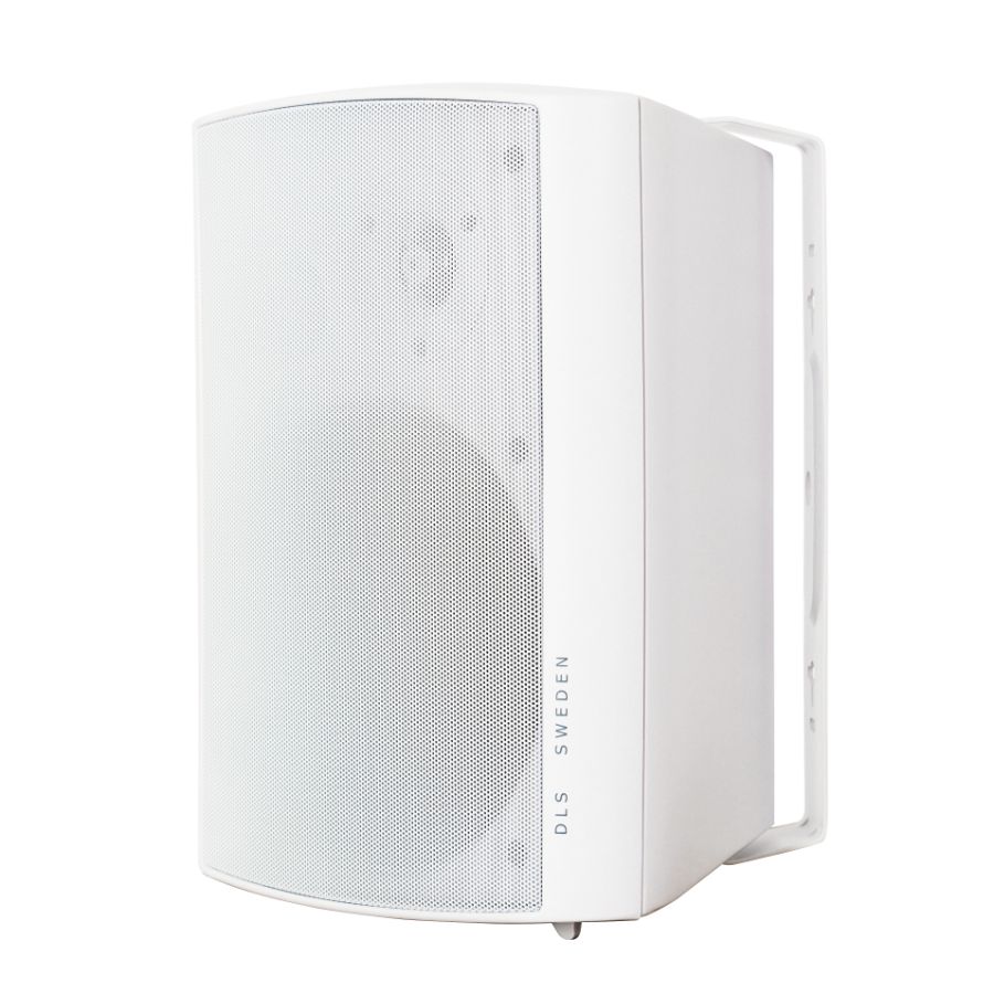 DLS MB6i - Outdoor Speaker - Pair - White - Angle View - Auratech LLC #color_white