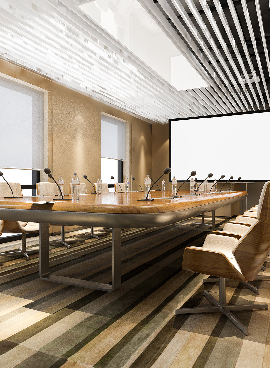 Boardroom conference table - Auratech Dubai