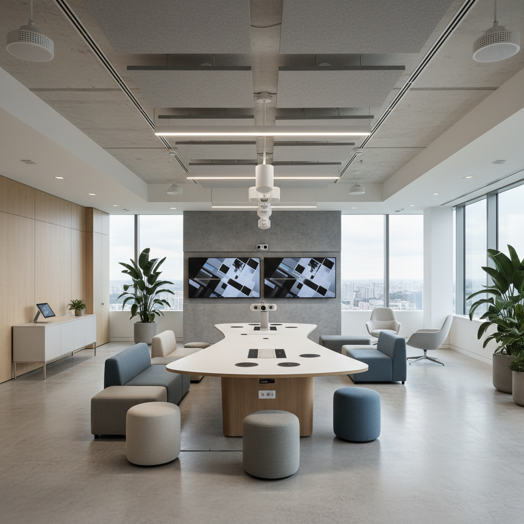 Open collaboration zones - Auratech Dubai
